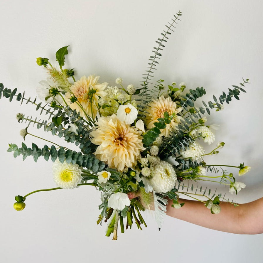 Pressed Flower Bouquet - Boutonniere Gold Frame – Midtown Bramble